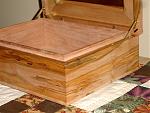 Ambrosia Maple, Walnut & Spanish Cedar 
11" x 9" x 3 3/4" 
Owner:  Rob - Minneapolis, MN